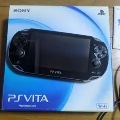 PSVita 本体 PCH-1000 クリスタルブラック 箱・メモリーカード付