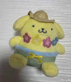 ポムポムプリン ぬいぐるみ マスコット 夏服