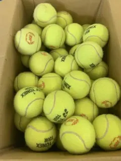 美品　中古テニスボール 1試合使用セントジェームス100球 美品 中古テニスボール100球 - メルカリ