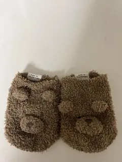 gelato pique クマ顔 ベビー靴下