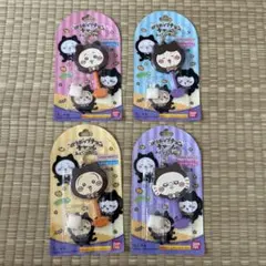 ちいかわロリポップチョコチャーム　みんなで黒猫 ロリポッププチョコ　4個セット