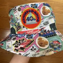 ディズニーリゾート40周年　メモリーゴーラウンド　バケットハット