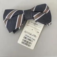 COMME CA COMMUNEボウタイ グレー ブラウン