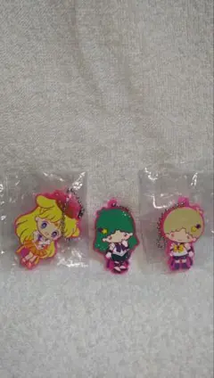 セーラームーン サンリオ ラバーマスコット 3種セット ヴィーナス キキララ