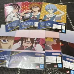 【エヴァンゲリオン　一番くじ】クリアファイル　7個