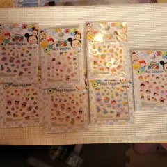 ネイルステッカー　ディズニー　７点