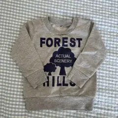 FOREST HILLS トレーナー 90cm グレー