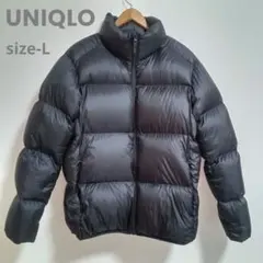 ユニクロ　ウルトラライトダウンボリュームジャケット　ブラック　L