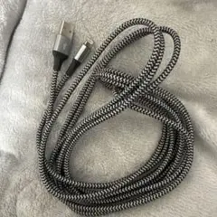 USB-Lighting 充電ケーブル 編み込みデザイン