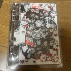 ハローキティ シャカシャカノート　バインダー　A5 シール帳　伊藤潤二