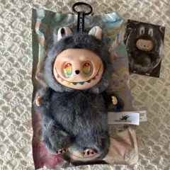 THE MONSIERS ぬいぐるみ キーホルダーグレー