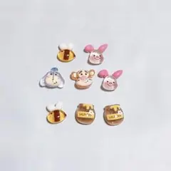 ネイルパーツ デコパーツ プーさん