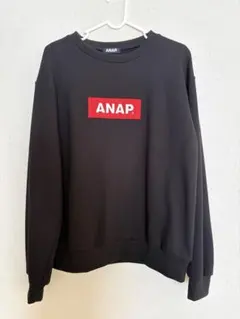 ANAP ブラック スウェット Fサイズ