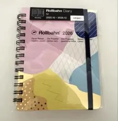 Rollbahn 2026年版 Mサイズ スケジュール帳
