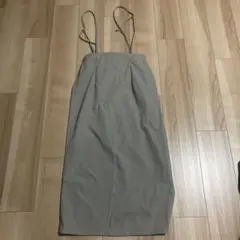 グレー タイトスカート