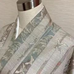 KA1770 紬 身丈162cm 正絹 着物
