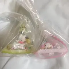 サンリオキャラクターズ　シャカシャカテトラチャーム　ポチャッコ　マイメロディ