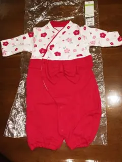 西松屋 袴風コンビドレス50～70cm