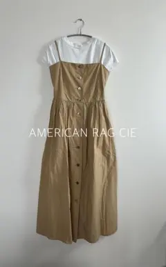 AMERICAN RAG CIE アメリカンラグシー キャミワンピース ベージュのサムネイル