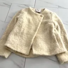 HerliptoアウターMサイズElise Boucle Peplum Coatのサムネイル