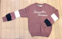 Samantha Thavasa レディースゴルフウェア　ピンク　セーター