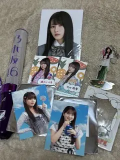 乃木坂46 8点セット 生写真・キーホルダー・ペンライト
