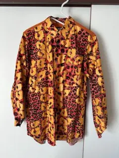 BLACK COMME des GARÇONS レオパード柄シャツ Lのサムネイル