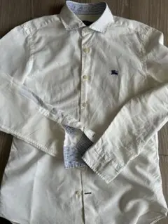 BURBERRY BLACK LABEL 長袖シャツ ホワイト