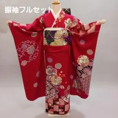 伊と幸 訪問着 楓 クローバー 灰桜色 証紙付き - メルカリ