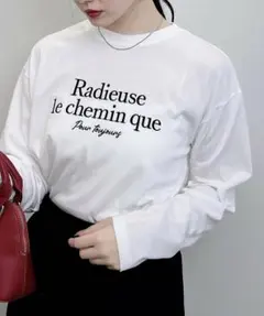 INGNI ロゴ刺繍ロンTのサムネイル