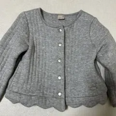 グレー キルティングジャケット