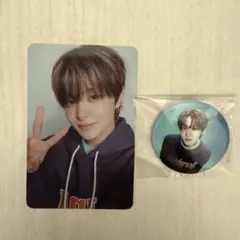 treasure wonderwall トレカ　缶バッジ　ジフン