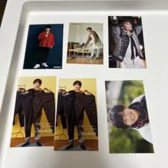 藤原丈一郎　切り抜きカードセット 6枚