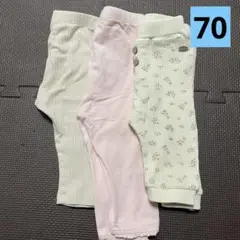 ベビー用花柄パンツ　花柄　バースデイ　H&M ギャップ　薄手