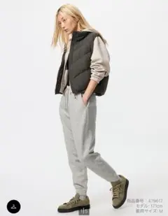 ヒートテックボアスウェットパンツ L グレー