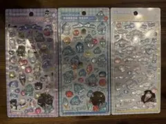 【正規品】ボンボンドロップシール 3枚　はぴだんふい　シナモロール　ハンギョドン