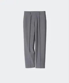 ユニクロ スマートアンクルパンツ 今期 グレー