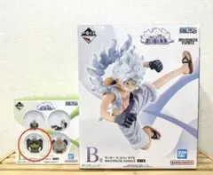 ワンピース　一番くじ　ルフィ　セラフィム（クマ）セット