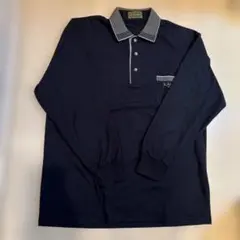 St.Andrews 長袖 ポロシャツ 黒 LL