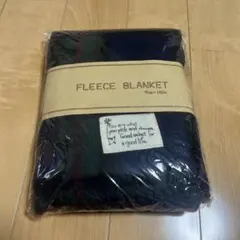 Fleece Blanket 70cm x 100cm ダークカラー 新品