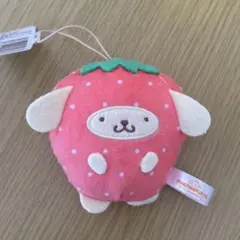 【新品】サンリオ フルーツきぐるみマスコット いちご ポムポムプリン