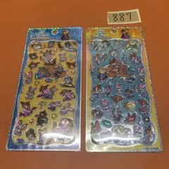 プチドロップステッカー　ズートピア　ディズニー　カミオジャパン　シールステッカー