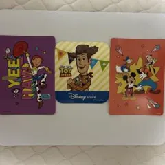 ディズニーストア じゃんけんカード　トイストーリー　ウッディー　ジェシーのサムネイル
