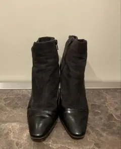 【期間限定】【PELLICO】ペリーコ　スエード×レザー　ショートブーツ