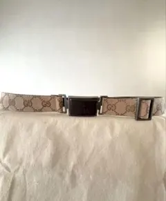 GUCCI グッチ GGキャンバス ベルト ベージュ メンズ レディース