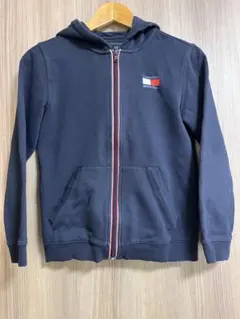 TOMMY HILFIGER ネイビー パーカー Lサイズ