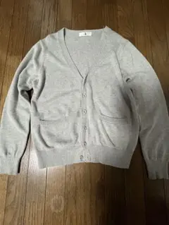グレーカーディガン 学生