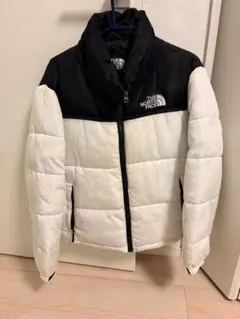 THE NORTH FACE ダウンジャケット ホワイト/ブラック