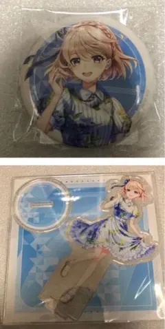 白猫プロジェクト 缶バッジ エレノア ONKYO オンキヨー アクリルスタンド