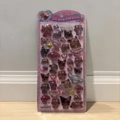 【正規品】　日焼けサンリオキャラクターズ　うるちゅるポップシール　日焼けキティ